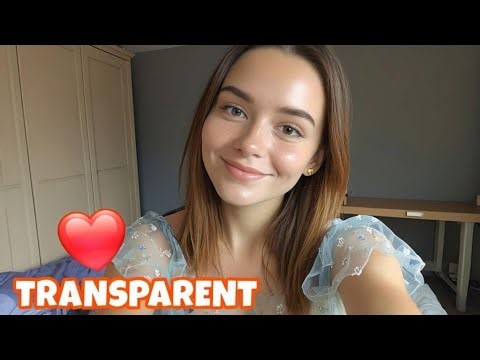 (4k) Fashion Lingerie & Bikini + See though Transparent Try On Haul | Transparent Bikini Haul |