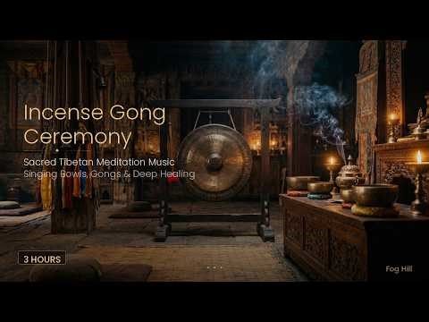Incense Gong Ceremony — Sacred Tibetan Meditation Music with Singing Bowls & Deep Healing