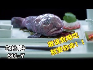 我只想吃点好的，居然给我上这么恶心的东西，敢给差评还要追杀我《X档案The X-Files》