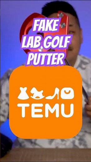Temu Lab Golf Putter! #golf #golfswing
