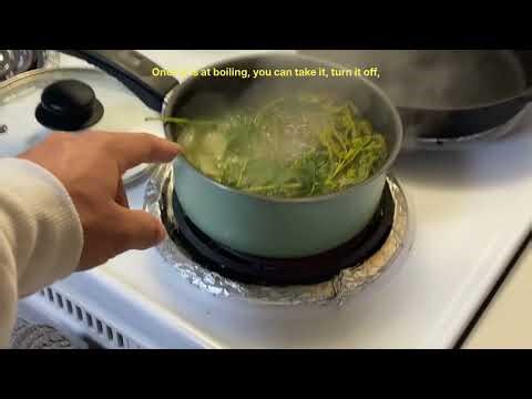 How to make Easy Goldenrod Tea
