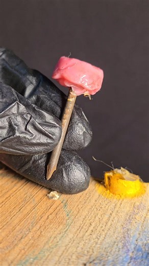 Pliers Grip Hack with Glue and Nail#diy#crafts#tips