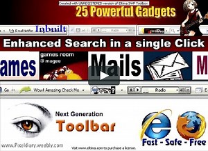 New Google Toolbar with 50 Free Music Channels