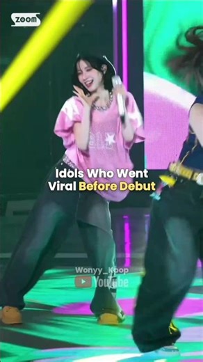 Idols Who Went Viral Before Debut❤️‍🔥🫣 #short #trending #kpop #kpopfacts #kpopvideo #viral #topppppp