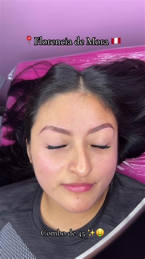 #florenciademora🇵🇪 #EstudioEstefany #paratii #fyp #cejasperfectas #pestañas