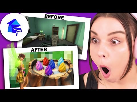 Little brat wants a FOREST themed kids bedroom! - The Sims 4 Dream Home Decorator - part 3