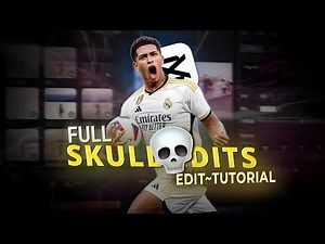 Full skull edits tutorial on Capcut