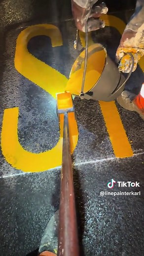 Repainting Bus Stop Road Markings for Maximum Visibility
