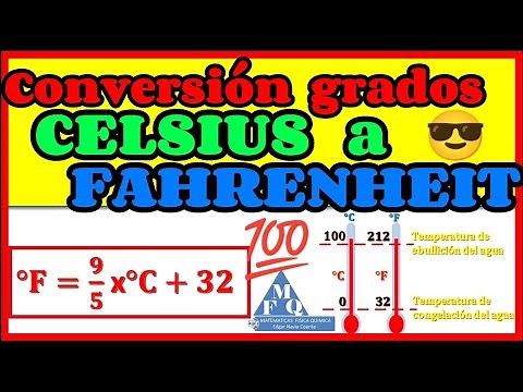 CONVERSIÓN DE GRADOS CELSIUS A FAHRENHEIT ESCALAS DE TEMPERATURA deducción de la formula