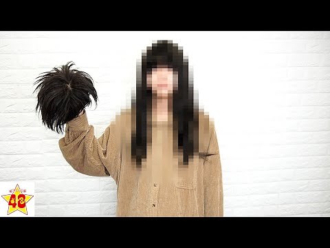 ついに、音羽ウィッグ外します。