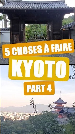 KYOTO: 5 things to do in JAPAN - Part 4 - #japan #kyoto