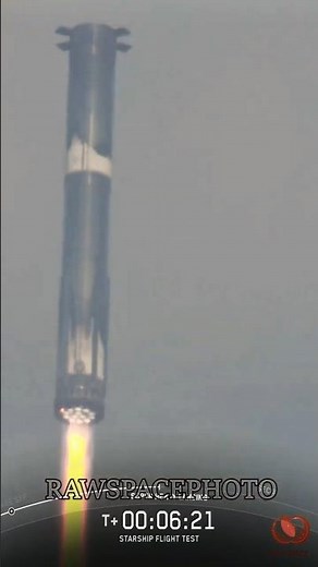 Starship's 11th Flight Test: Takeoff & Booster Landing (Oct 13th)