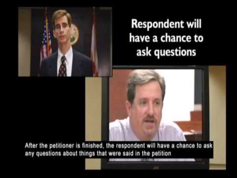 Florida Injunctions for Protection, the Hearing