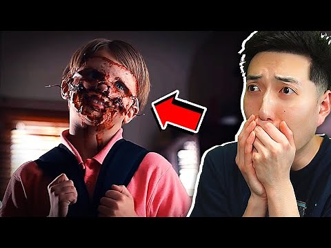 REACTING TO THE MOST SCARY SHORT FILMS (DO NOT WATCH AT NIGHT)
