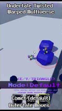 Early Outertale Moveset / Undertale Twisted Warped Multiverse #svc #robloxundertale #undertale