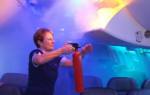 How one airline trains its flight attendants for emergency situations