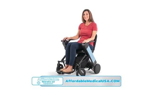 A lightweight, foldable, smart power wheelchair known for its portability, long battery life (around 12.4 miles), 250lb capacity, remote control via a smartphone app, and maneuverability for indoor/outdoor travel ! #MobilityExperts | Affordable Medical Equipment | Facebook