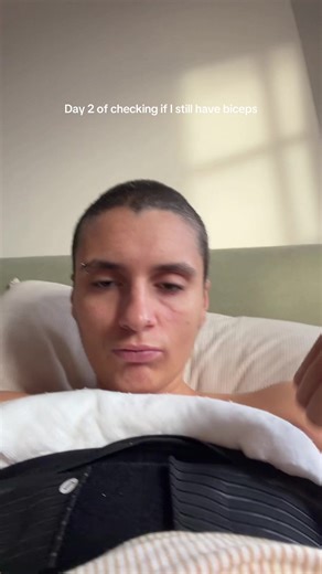For now #topsurgery #ftm #trans #biceps #gymtok