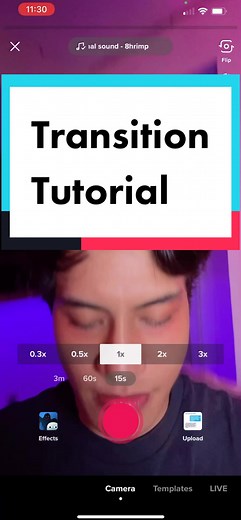 How to Pause a Video While Recording Transition on TikTok