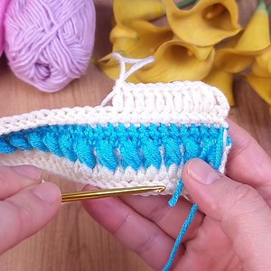 How to Crochet This Cool Pattern Step by Step | Crochet knitting patterns