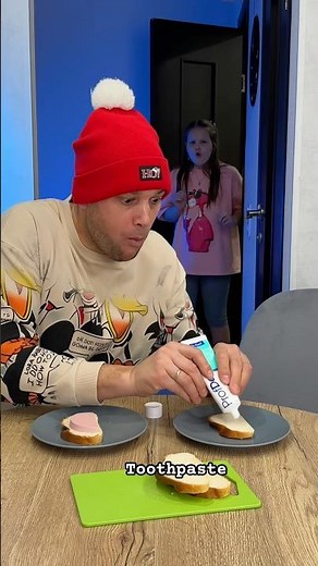 Cute Toothpaste prank! 😜✨🥪