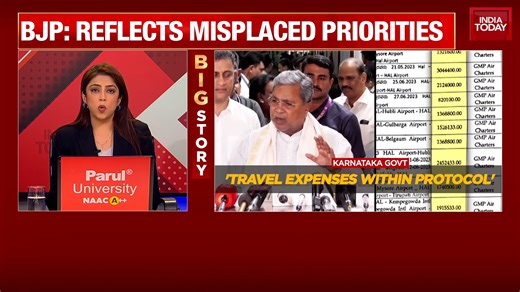 Karnataka CM Siddaramaiah is in eye of the storm over his air travel expense. #Karnataka #Siddaramaiah #ITVideo Sagay Raj | India Today