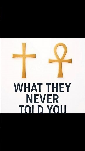 THE CROSS AND THE ANKH... HERE'S THE TRUTH ✨ FULL VIDEO AVAILABLE