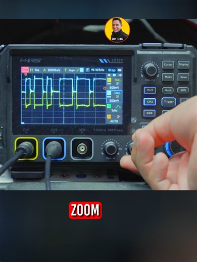 Explore the FNIRSI 2D15P Oscilloscope Features