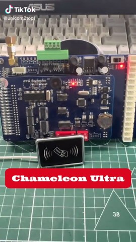 ABS Chameleon 3.0 Smart Card Simulator Upgraded V3.0 Compatible with NFC Readers Writers RFID Chips ID IC Readers Tag Cloners#tech #esp32 #chameleonultra #nfc #rfid