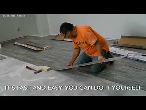 HOW TO INSTALL VINYL PLANKS AND BASEBOARDS