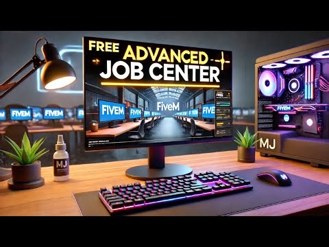 [FREE] Advanced Job Center for QBCore, ESX, & vRP | Ultimate Script for FiveM! | MJ DEVELOPMENT