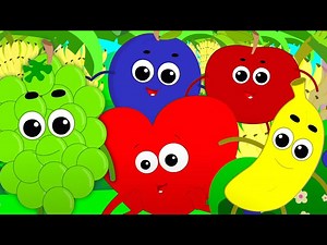 Fruits Loves You   More Preschool Rhymes and Fruits Songs for Kids - Videos For Kids