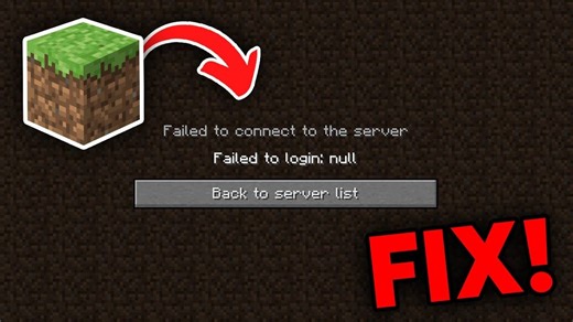 【双语熟肉】如何解决MC的Failed to Login : Null