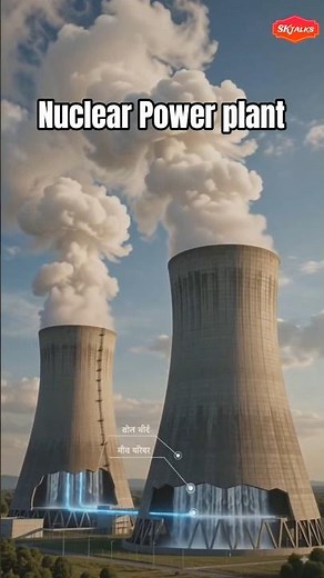 ⚛️ Nuclear Power Plant Explained | How Nuclear Energy Generates Electricity🔋