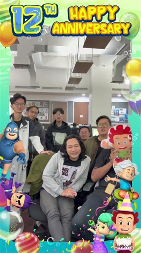 HAPPY 12TH BIRTHDAY KIKO ANIMATION - KAKAK TEAM
