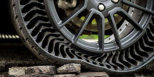 Why you can't buy airless tires for your car yet