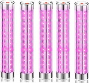 Led Strobe Club Sparklers, Handheld Light for Party Concert Event Outdoor (5 Pink)