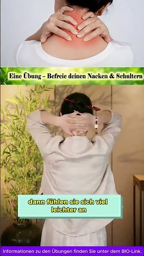 ⚠️ Stiff neck and shoulders? This simple movement will do you good! #health #relaxation #tcm