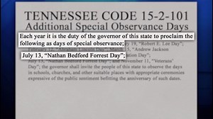 “Nathan Bedford Forrest Day” divides Tennesseans, just like the Capitol’s bust of the Confederate General