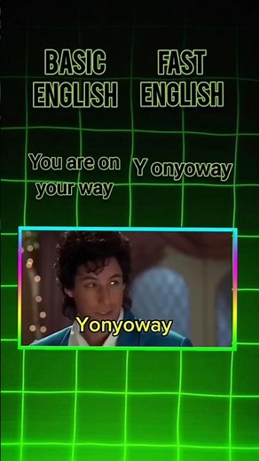 Basic English vs Fast English. American English. #spokenenglish #learnenglish #englishspeaking