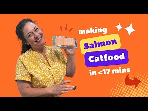 Salmon Catfood Your Cats Will Crave (and how to make it!)