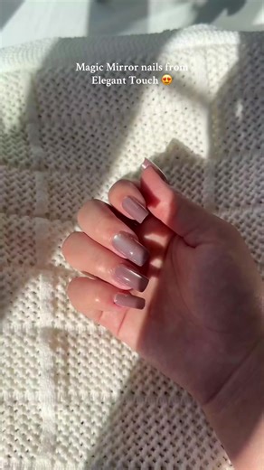 Elegant Touch Magic Mirror Nails: Bold Reflections