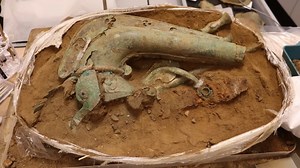 Rare 2000-year-old war trumpet, possibly linked to Celtic queen Boudica, discovered in England
