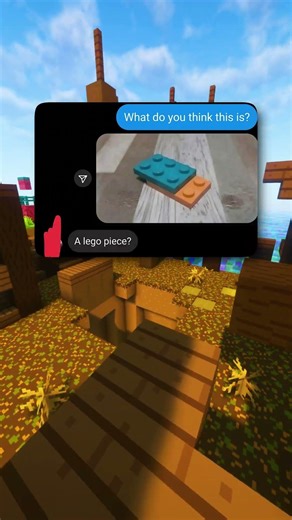 Is that a LEGO piece? 🤔