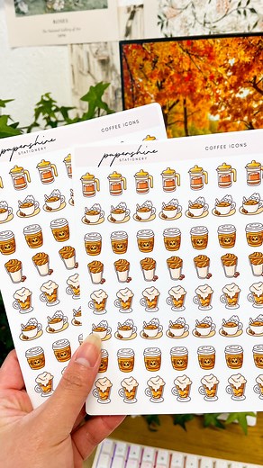 zen | stickers & stationery on Instagram: "Got a sticker paper upgrade!!! New stickers will now be printed on buttery smooth whiter sturdier paper with ink that stays brighter for longer! So glad we’ve tackled that goal this year, can’t wait to do more awesome stuff for the shop next year. 🤩 OMG I can’t believe I hadn’t tried their sticker paper before when I’ve been using their heavier card-stock paper for my sticker dividers for years! Always see what else your favourite companies offer, guys