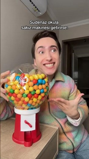 Okula sakız makinesi getirmek