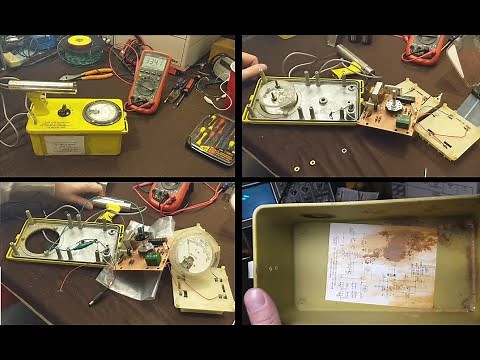 Geiger Counter Repair - Victoreen CD V-700 Model 6B