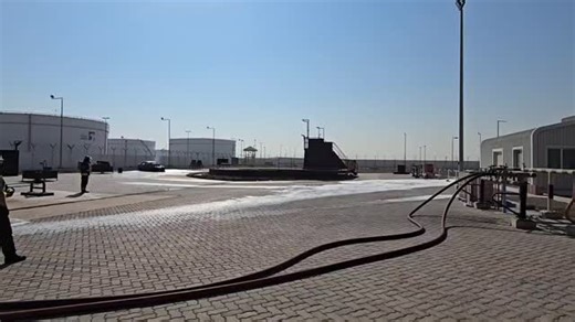 Live Demonstration with FireDos and TAZETCO at Abu Dhabi, UAE 14th Jan 2026. FireDos M4 Fire monitor + ANSUL NFF3X3 UL 201 Thanks to all of FireDos Team, JCI Team and all fellow partners. #tazetco #firedos #ansul #nff3x3UL201 #fireengineering #firesuppressionsystem #fireprotectionsolutions #mepdesign #mepcontractors #johnsoncontrols #foamconcentrates #firesuppression | TAZ Engineering Company Limited | Facebook