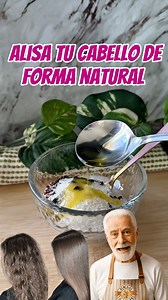 Alisa tu cabello de forma natural #trucos #trucoscaseros #remedios #remedioscaseros #tips #consejos #recetas #recetascaseras #cabello #cabellosano #cabellosaludable #cabellohermoso | Todo a lo natural