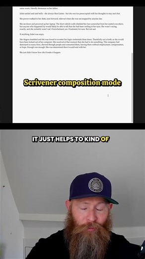 Scrivener Composition Mode: Write Without Distractions